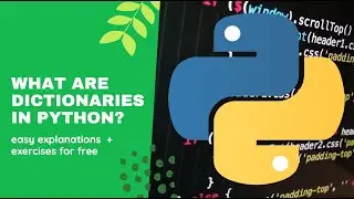what are dictionaries in python? | programming kids