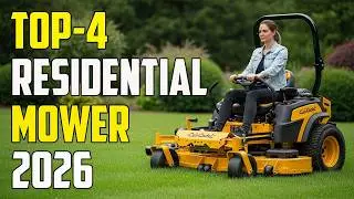 Top 4 Residential ZTR Mowers in 2026