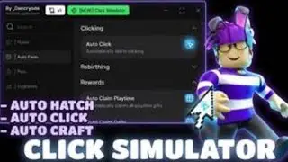 🔥 Click Simulator Script — AUTO CLICK & FARM PETS TO THE TOP! 💀🖱️ (Delta Executor 2026)
