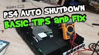 PS4 Basic Tips bago palitan ang Power Supply | PS4 Autoshutdown Basic Fix