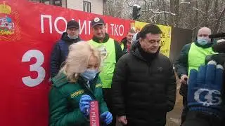 Губернатор Подмосковья Андрей Воробьёв закрывает полигон "Ядрово"