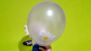 INFLATING AND DEFLATING FUN FLOWER BALLOONS!!!