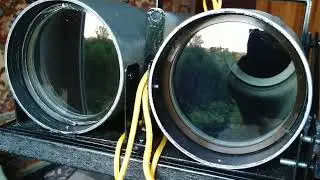 Бинокуляр ЗРТ 452  34х75 как показывает на расстоянии 1300 1500м (Binocular ЗРТ452)