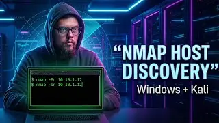 Nmap Host Discovery in 3 Minutes | ping, ipconfig, ifconfig & -Pn Explained (Windows + Kali)