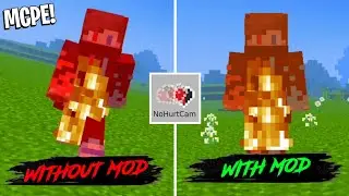 Better Hurt Cam Mod For Minecraft Pe!