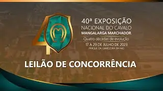 LEILÃO DOS ESPAÇOS DA 40ª EXPOSIÇÃO NACIONAL