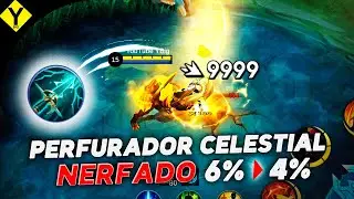 O PERFURADOR CELESTIAL FOI NERFADO! ENTENDA O MOTIVO - PATCH NOTES 26/06/2024
