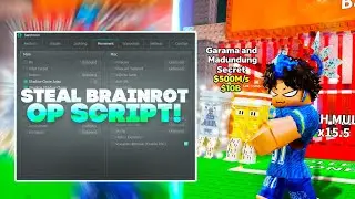 Steal a Brainrot SCRIPT External Gui with INVISIBILITY STEAL, INSTANT STEAL, NOCLIP! *NO KEY*