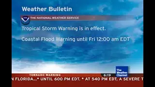 Intellistar 1 SD with Tornado Warning - Marathon, FL (9/25/24)