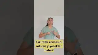 Kıkırdak erimesini artıran yiyecekler neler? #aktifizyo #fiziktedavi #kireçlenme