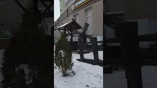 Старая мельница крутится вертится 🌨️☁️🌨️