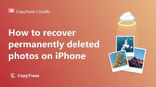 How to recover permanently deleted photos on iPhone from PC?
