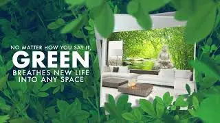 GREEN – The True Wallcovering Color of the Year