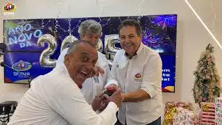 Bastidores de gravação do fim de ano