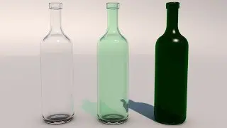 Cinema 4D Tutorial - How to Create a Bottle Part 2/3 - Making Realistic Glass