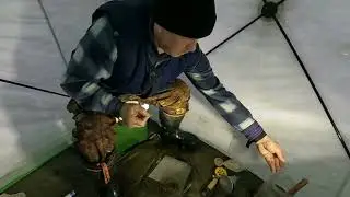 Зимняя рыбалка на Боровом. 
