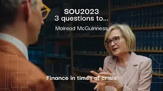The role of finance in times of crisis - with European Commissioner Mairead McGuinness