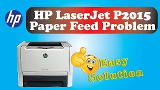 HP LaserJet P2015 Paper feed problem || continuous paper feed || double paper feed || 