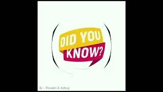 Did You Know (audio) | AdiiBeats & Praveen | Remastered