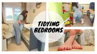 Clean With Me | Tidying Bedrooms | Toys | ASMR