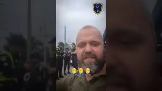 Дожились. Патрульная полиция штрафует эвакуационный баг с передовой.