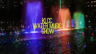 Kuala Lumpur by night - KLCC water music show