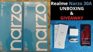 realme narzo 30A Unboxing and first look- best budget smartphone ! realme narzo 30a giveaway #realme