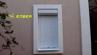 Рольставни в проем белого цвета от ПК Елвея г. Саратов