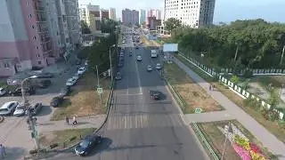 Пролёт над ул. Солнечной №1
