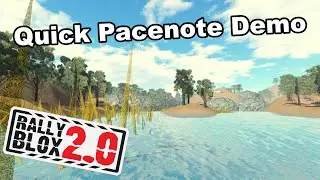 Quick Pacenote Demo For Rally-Blox 2.0