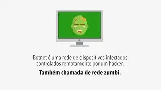 Como funciona uma rede botnet