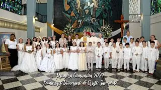 PRIMERA COMUNION SEMINARIO DIOCESANO DE CRISTO SACERDOTE 2024