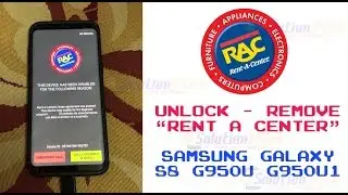 Unlock Rent A Center RAC G950U Samsung Galaxy S8 G950U G950U1 OK