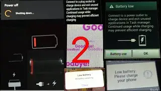 Battery Low & Battery Empty Alert Collection (PART 2)