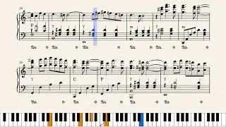 Nadia's Theme - Michel Strogoff TV Miniseries Piano