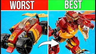 LEGO Ninjago: Ranking Kai's Sets | (Worst to Best!)