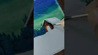 Drawing with 20 Rs watercolor : tutorial 