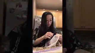 How fast do I stitch? 300 X’s per hour.