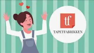 Så nemt er det at sætte tapet op - Tapetfabrikken.dk