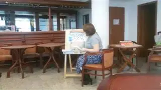 Арт терапия,рисуем морской пейзаж