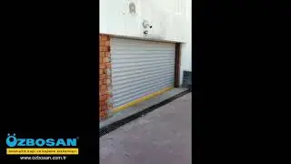 Özbosan - Hızlı Sarmal Roll Freezer Otomatik Garaj Kapısı