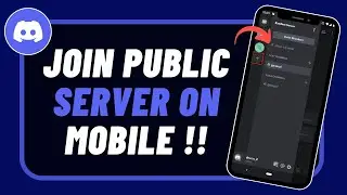 How to Join Public Servers on Discord Mobile !