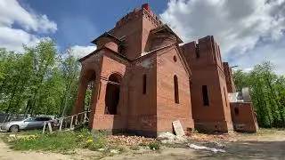 Храм Владимира в Коврове. Сводчатая архитектура и старорусский стиль