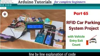 RFID Car Parking System Project using Arduino, RC522 and IR Sensors🚗[with CODE] | Smart Parking