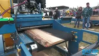 Heavy Duty board edger in ACTION! being ran at the Paul Bunyan show 2023!