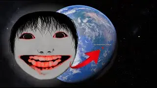 Yoshie Nextbot on Google Earth ⚠👁⚠