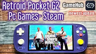 Retroid Pocket G2 tesing Gamehub - Steam PC games