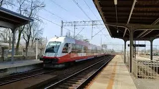 Pociąg specjalny Arriva przelotem przez Strzelce Opolskie