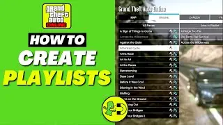 GTA Online How to Create Playlists