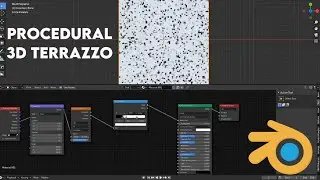blender tutorial-modeling terrazzo floor in blender 2.83|modeling tutorial